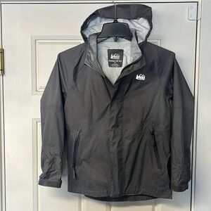 REI Kids Ranier Rain Jacket size 10-12